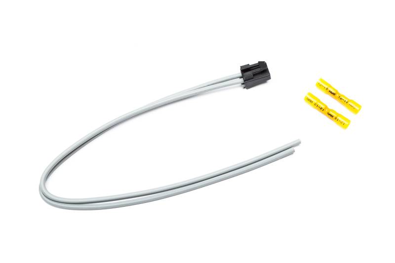ACDelco GM OE Mehrzweck-Pigtail-Stecker, schwarz, 4-polig, männlich, wetterfest, Outdoor, 3 A, GM Fahrzeug-elektrische Komponenten von ACDelco