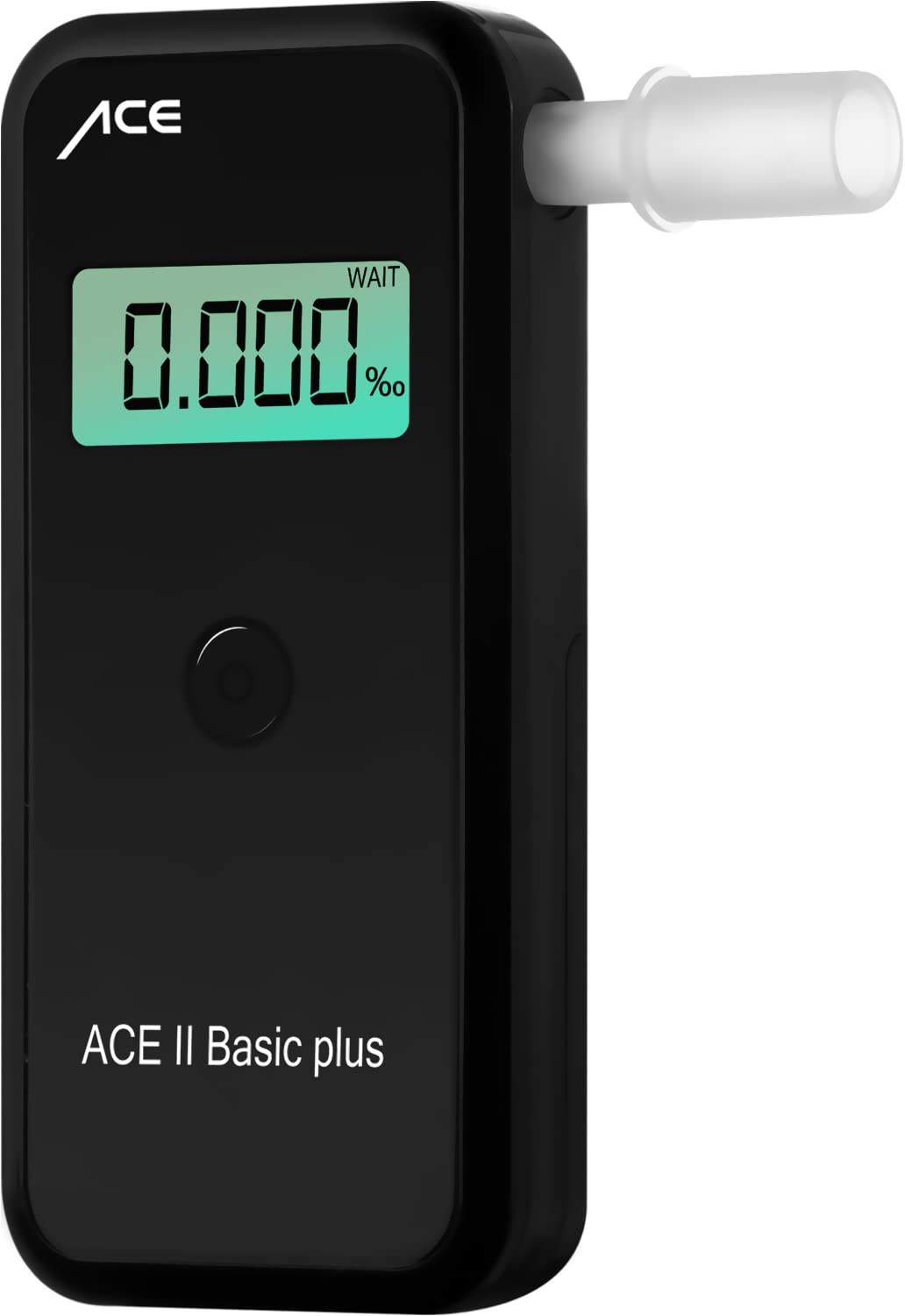 ACE II Basic Plus Alkotester - 99,0% Messgenauigkeit laut der TU Wien - polizeigenauer Alkohol-/Promilletester von ACE