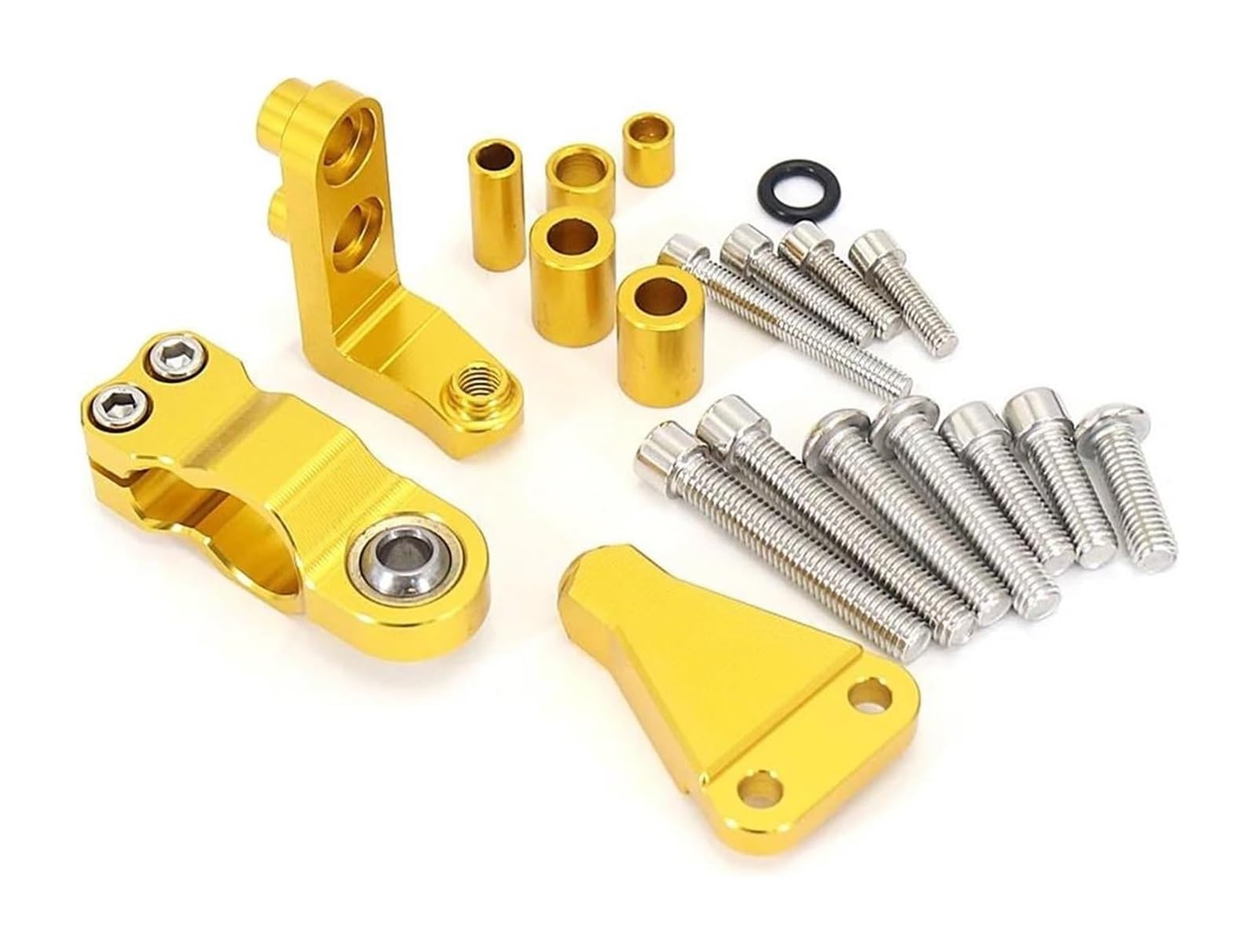 Dämpfer Stabilisator Für A&prilia RS660 RS 600 2021-2023 Lenkung Stabilisieren Montage Halterung Kit Motorrad Lenkung Dämpfer Stabilisator Lenkungsdämpfer(X-2) von ACEBSBGGAP