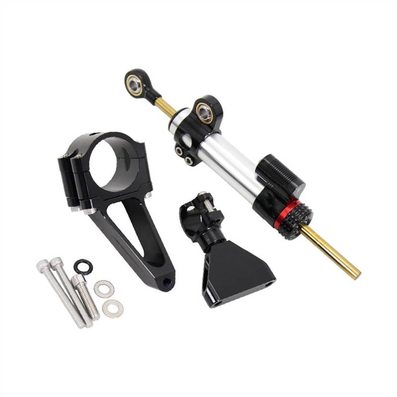 Dämpfer Stabilisator Für CBR600 F4i 1999 2000 2001 2002 2003 2004 2005 2006 2007 CNC Motorrad Lenkungsdämpfer Stabilisator Halterung Mount Kit Unterstützung Lenkungsdämpfer(12) von ACEBSBGGAP