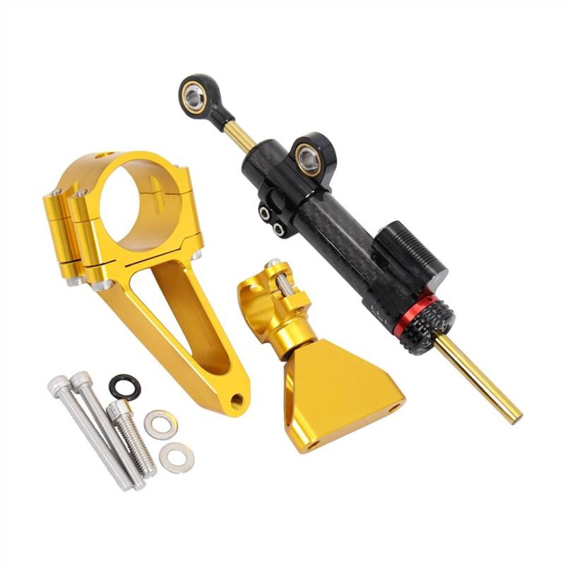 Dämpfer Stabilisator Für CBR600 F4i 1999 2000 2001 2002 2003 2004 2005 2006 2007 CNC Motorrad Lenkungsdämpfer Stabilisator Halterung Mount Kit Unterstützung Lenkungsdämpfer(14) von ACEBSBGGAP