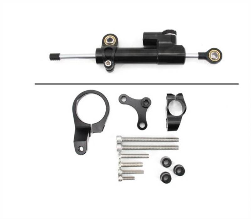 Dämpfer Stabilisator Für CBR650R 2019 2020 2021 2022 CNC Carbon Faser Motorrad Einstellbare Lenkung Dämpfer Stabilisator Kit. Lenkungsdämpfer(5) von ACEBSBGGAP