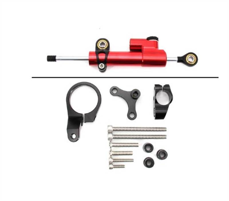Dämpfer Stabilisator Für CBR650R 2019 2020 2021 2022 CNC Carbon Faser Motorrad Einstellbare Lenkung Dämpfer Stabilisator Kit. Lenkungsdämpfer(7) von ACEBSBGGAP