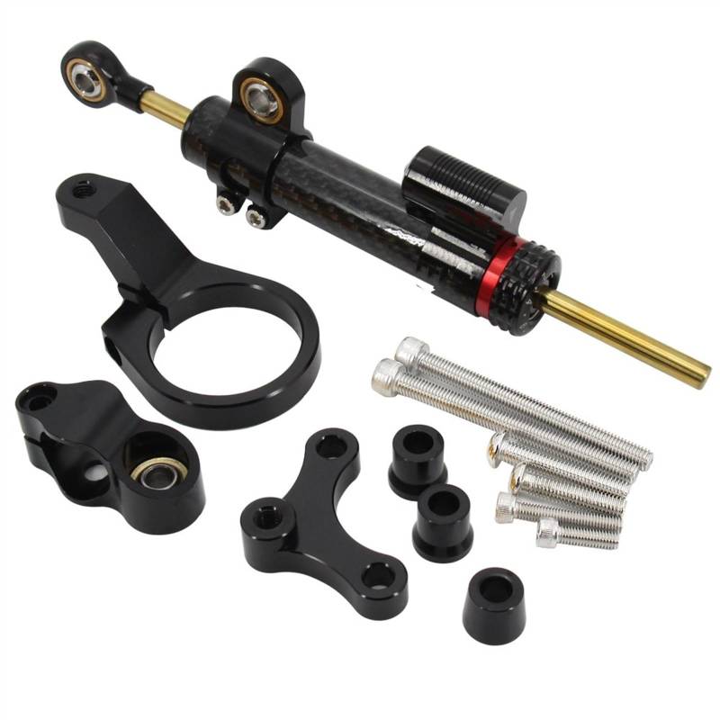Dämpfer Stabilisator Für CBR650R 2019 2020 2021 2022 Motorradzubehör Einstellbarer Lenkungsstabilisator-Dämpfer-Montagehalterungssatz Lenkungsdämpfer(22) von ACEBSBGGAP