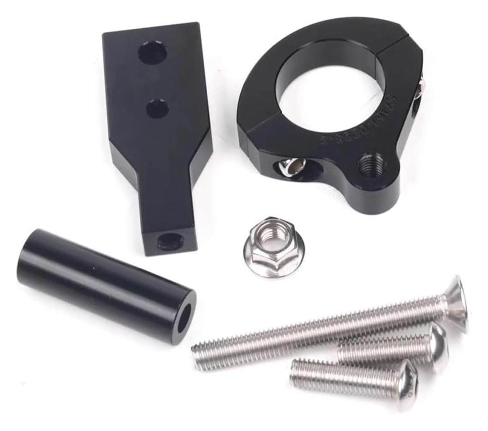 Dämpfer Stabilisator Für FO&RZA 350 NSS350 2018-2023 Motorrad Directional Dämpfer Stoßdämpfer Stabilisator Lenkung Dämpfer Halterung Lenkungsdämpfer(Bracket) von ACEBSBGGAP