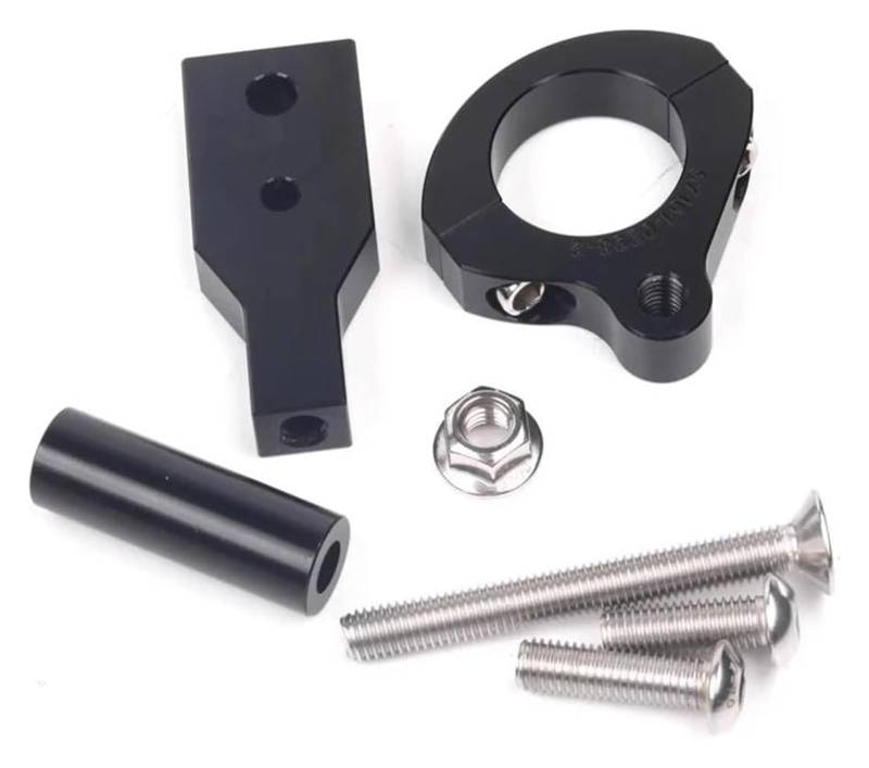 Dämpfer Stabilisator Für FO&RZA 350 NSS350 2018-2023 Motorrad Directional Dämpfer Stoßdämpfer Stabilisator Lenkung Dämpfer Halterung Lenkungsdämpfer(Bracket) von ACEBSBGGAP