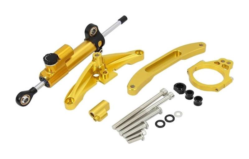 Dämpfer Stabilisator Für FZ1 Für FAZER 2006-2015 Lenkung Stabilisieren Montage Halterung Kit Lenkung Dämpfer Stabilisator Lenkungsdämpfer(Set8) von ACEBSBGGAP