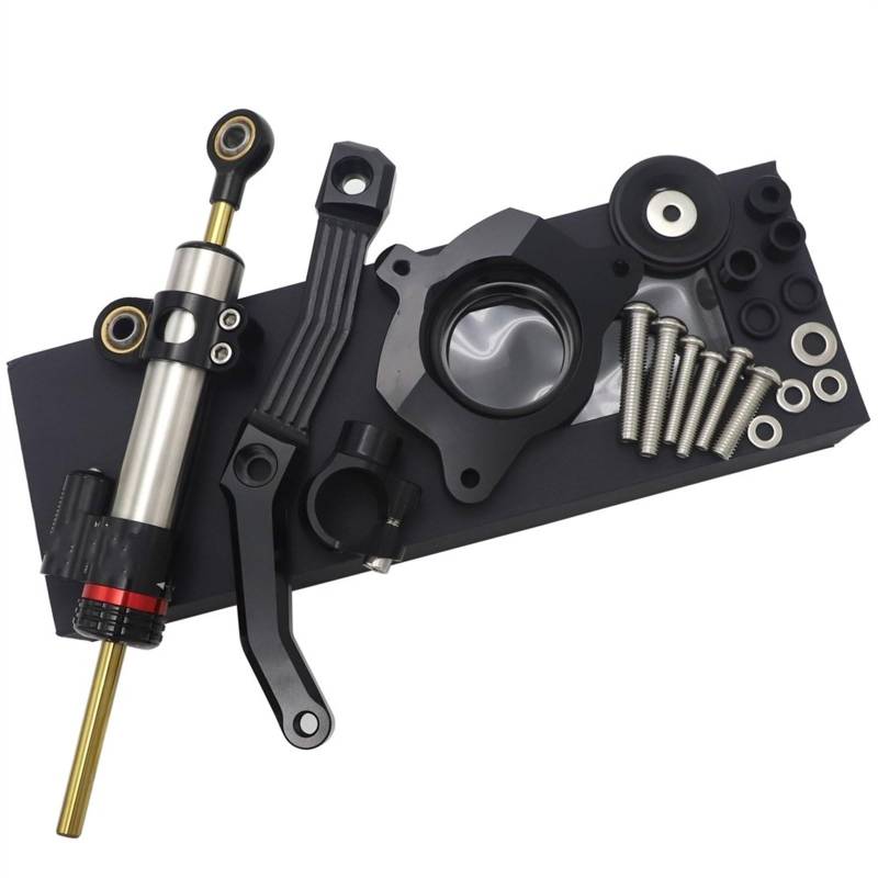 Dämpfer Stabilisator Für K&AWASAKI Für Z1000 2010-2013 2011 2012 Motorrad CNC Dämpfer LenkungsstabilisatorLinear Umgekehrte Sicherheitssteuerung + Halterung Lenkungsdämpfer(5) von ACEBSBGGAP