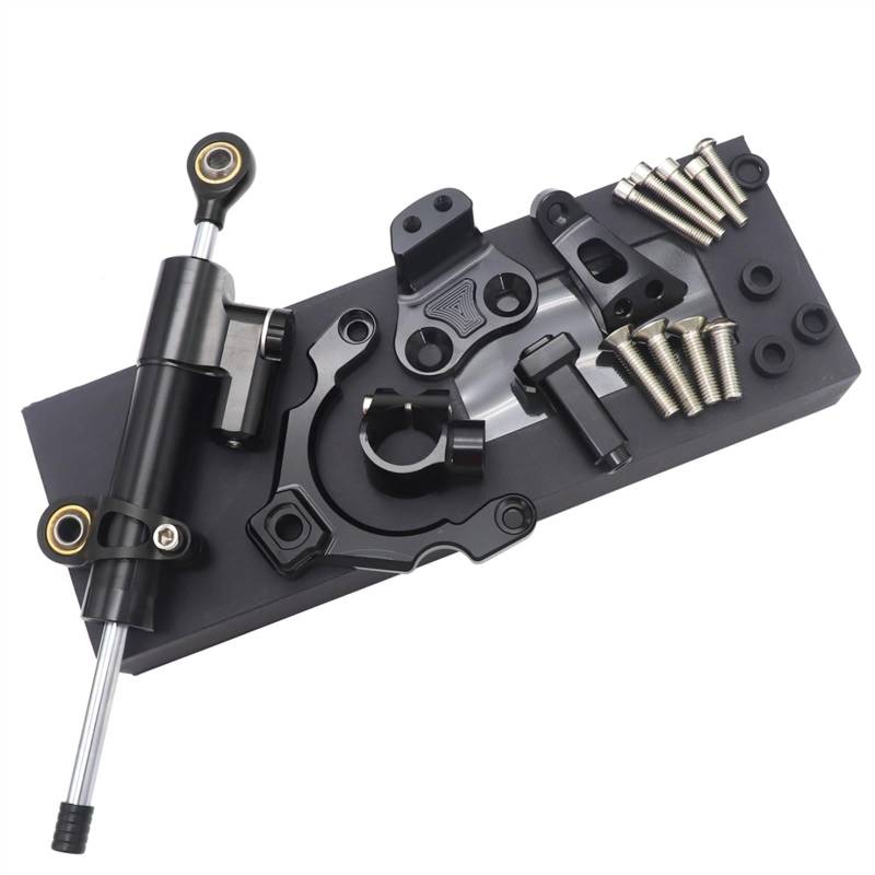 Dämpfer Stabilisator Für K&AWASAKI Für Z900 2017 2018 2019 2020 2021 Moto Lenkung Stabilisieren Unterstützung Motorrad Lenkungsdämpfer Halterung Montieren Lenkungsdämpfer(6) von ACEBSBGGAP