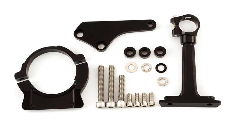 Dämpfer Stabilisator Für Kawa&saki ER6N ER6F ER-6N ER-6 2006-2008 Montagehalterung Kit Motorrad Lenkungsdämpfer Stabilisator Lenkungsdämpfer(X-1) von ACEBSBGGAP