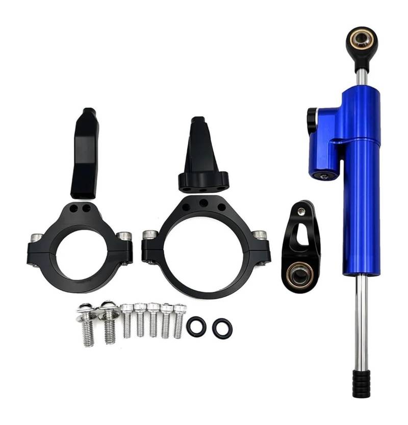 Dämpfer Stabilisator Für Kawa&saki Für Ninja ZX-4R ZX-4RR ZX4R ZX4RR ZX 4R 4RR 2023 2024 Control Montage Halterung Kit Lenkung Dämpfer Stabilisator Lenkungsdämpfer(X-3) von ACEBSBGGAP