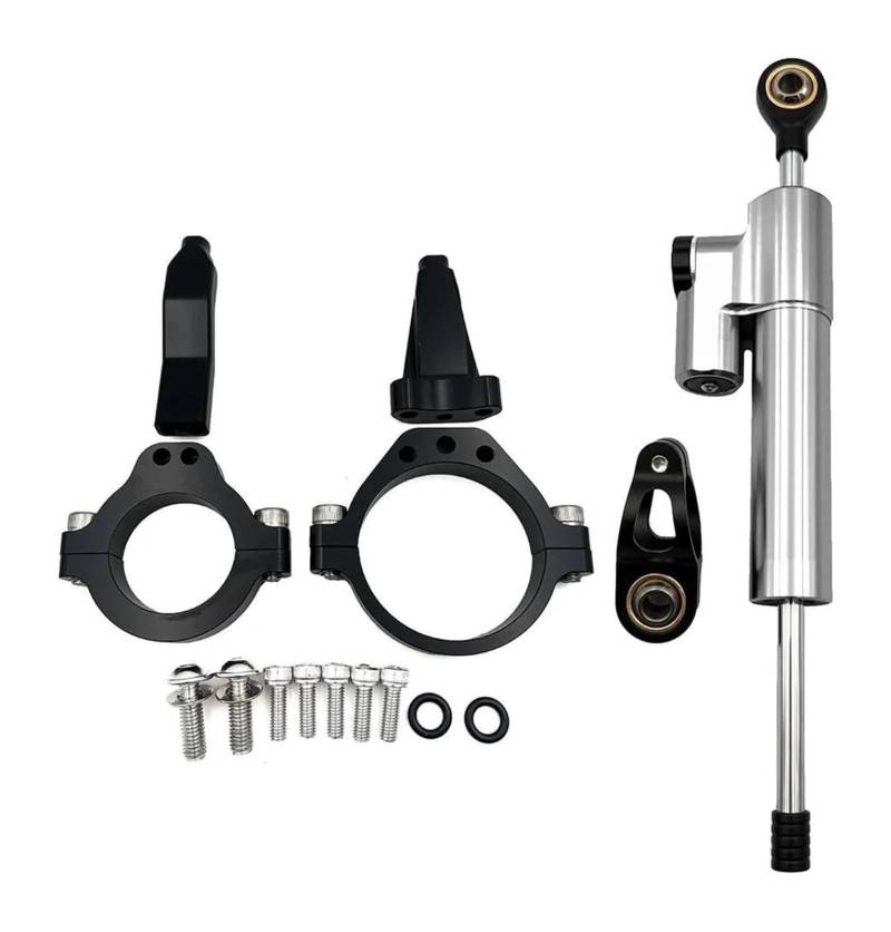 Dämpfer Stabilisator Für Kawa&saki Für Ninja ZX-4R ZX-4RR ZX4R ZX4RR ZX 4R 4RR 2023 2024 Control Montage Halterung Kit Lenkung Dämpfer Stabilisator Lenkungsdämpfer(X-9) von ACEBSBGGAP