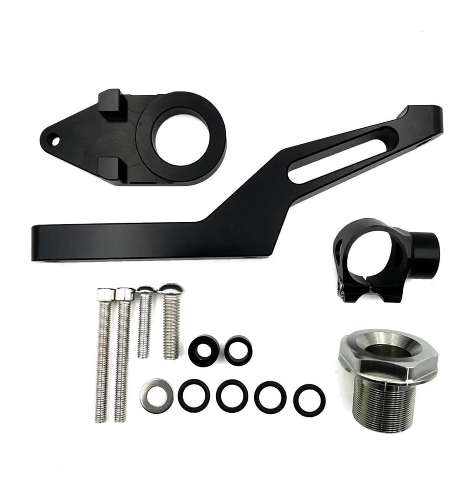 Dämpfer Stabilisator Für Kawa&saki Für Ninja ZX-6R ZX6R ZX 6R 2009-2022 Control Stabilisieren Montage Halterung Kit Motorrad Lenkung Dämpfer Stabilisator Lenkungsdämpfer(X-10) von ACEBSBGGAP