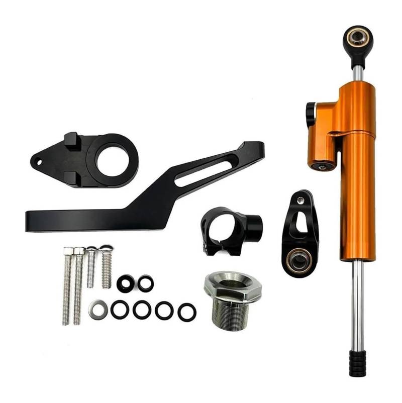 Dämpfer Stabilisator Für Kawa&saki Für Ninja ZX-6R ZX6R ZX 6R 2009-2022 Control Stabilisieren Montage Halterung Kit Motorrad Lenkung Dämpfer Stabilisator Lenkungsdämpfer(X-5) von ACEBSBGGAP