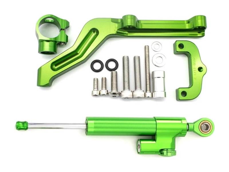 Dämpfer Stabilisator Für Kawa&saki Z650 Z 650 2017-2023 Stabilisieren Montage Halterung Halterung Unterstützung Einstellbare Motorrad Lenkung Dämpfer Stabilisator Lenkungsdämpfer(Set2) von ACEBSBGGAP