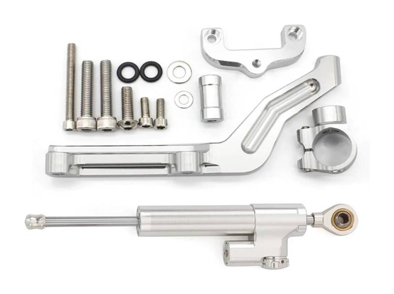 Dämpfer Stabilisator Für Kawa&saki Z650 Z 650 2017-2023 Stabilisieren Montage Halterung Halterung Unterstützung Einstellbare Motorrad Lenkung Dämpfer Stabilisator Lenkungsdämpfer(Set4) von ACEBSBGGAP