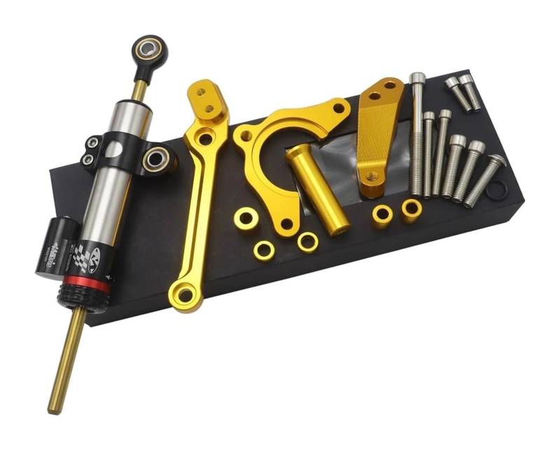 Dämpfer Stabilisator Für Kawa&saki Z900 2017-2022 Lenkung Stabilisieren Montage Halterung Kit Motorrad Lenkung Dämpfer Stabilisator Lenkungsdämpfer(X-21) von ACEBSBGGAP