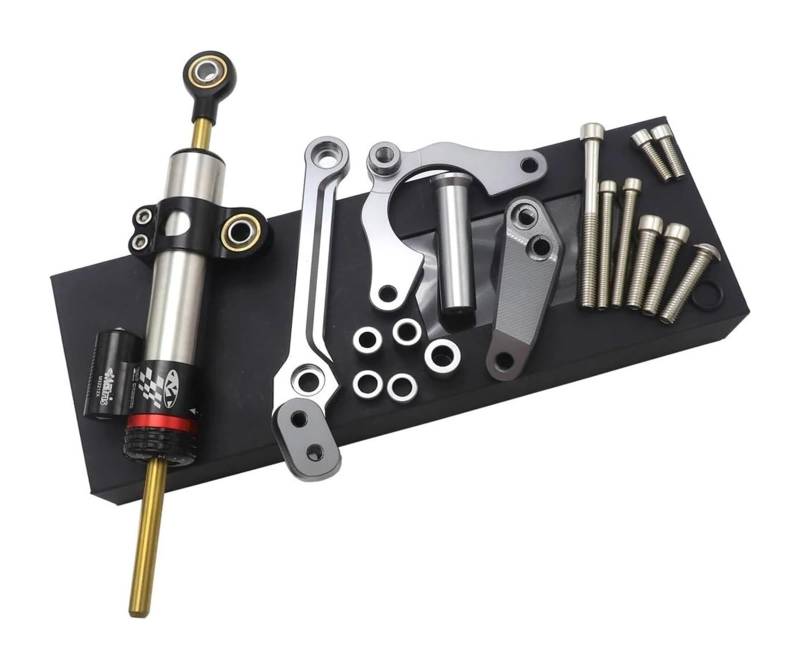 Dämpfer Stabilisator Für Kawa&saki Z900 2017-2022 Lenkung Stabilisieren Montage Halterung Kit Motorrad Lenkung Dämpfer Stabilisator Lenkungsdämpfer(X-23) von ACEBSBGGAP