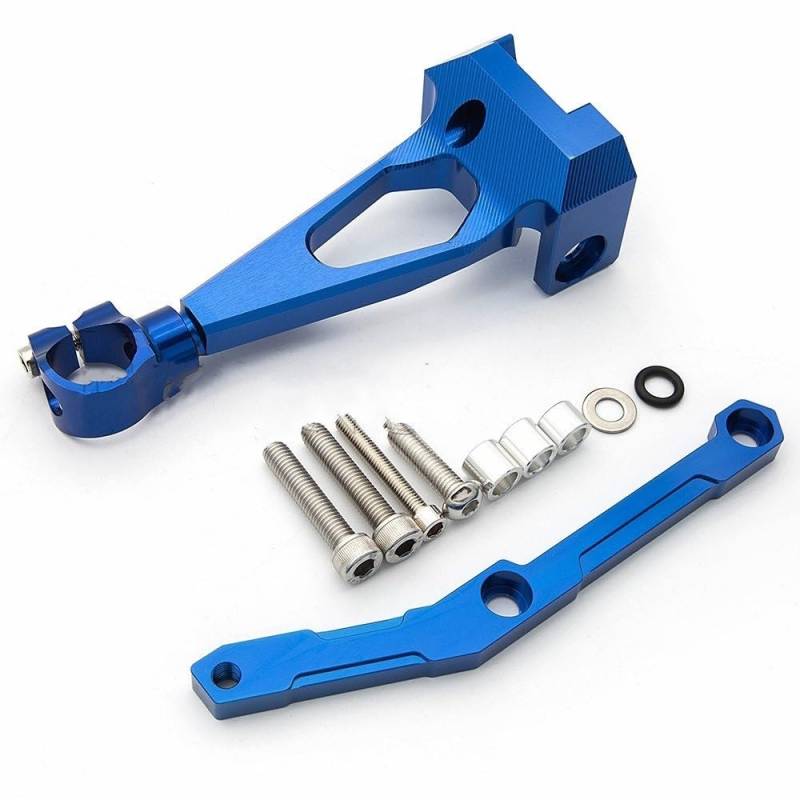Dämpfer Stabilisator Für MT-09 Für FZ-09 2013 2014 2015 2016 2017 2018 2019 2020 Motorrad Richtungsdämpfer Halterung Unterstützung Kit Faser Carbon Lenkungsdämpfer Stabilisator Lenkungsdämpfer(1) von ACEBSBGGAP