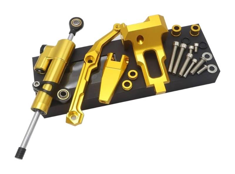 Dämpfer Stabilisator Für MT-09 MT 09 MT09 Für Tracer 2015-2017 Lenkung Stabilisieren Montage Halterung Kit Halterung Unterstützung Motorrad Lenkung Dämpfer Stabilisator Lenkungsdämpfer(Set16) von ACEBSBGGAP