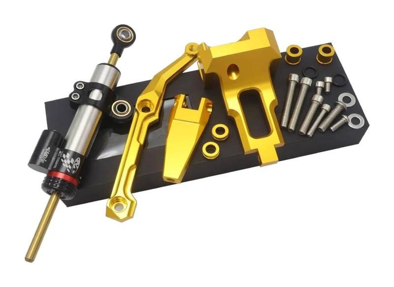 Dämpfer Stabilisator Für MT-09 MT 09 MT09 Für Tracer 2015-2017 Lenkungsdämpfer Stabilisieren Montagehalterung Lenkungsdämpferstabilisator Lenkungsdämpfer(Set8) von ACEBSBGGAP