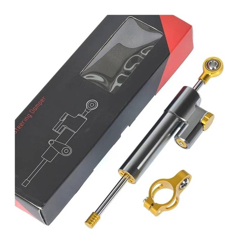 Dämpfer Stabilisator Für MT 09 MT07 YZF R1 FZ1 XJR1300 MT-07 Z800 Lenksteuerung Sicherheit Einstellbar Einstellbar Motorrad Lenkungsdämpfer Stabilisator Lenkungsdämpfer(X-10) von ACEBSBGGAP
