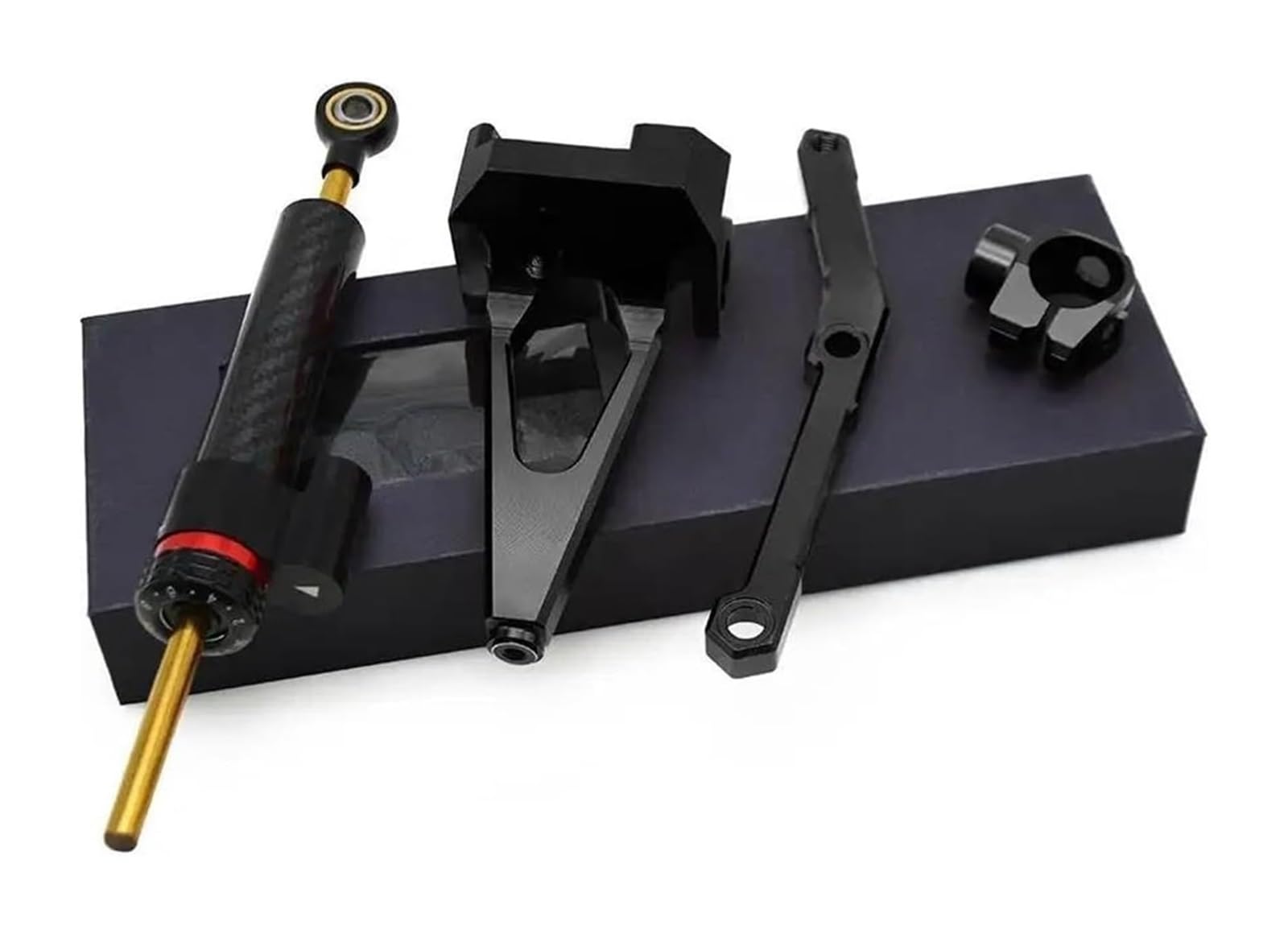 Dämpfer Stabilisator Für MT09 MT FZ 09 FZ09 FZ-09 2013-2020 Stabilisieren Control Montage Halterung Unterstützung Lenkung Dämpfer Stabilisator Lenkungsdämpfer(Set5) von ACEBSBGGAP