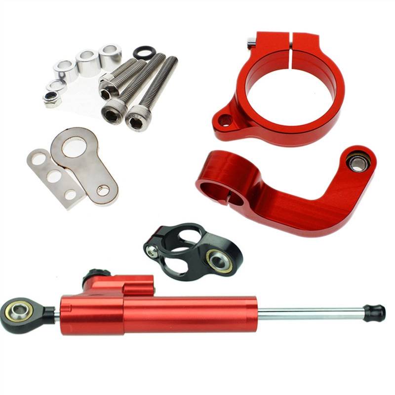 Dämpfer Stabilisator Für R1200 CL GS 2013-2018 2013 2014 2015 2016 2017 2018 Aluminium Einstellbare Motorräder Lenkung Stabilisieren Dämpfer Halterung Lenkungsdämpfer(17) von ACEBSBGGAP