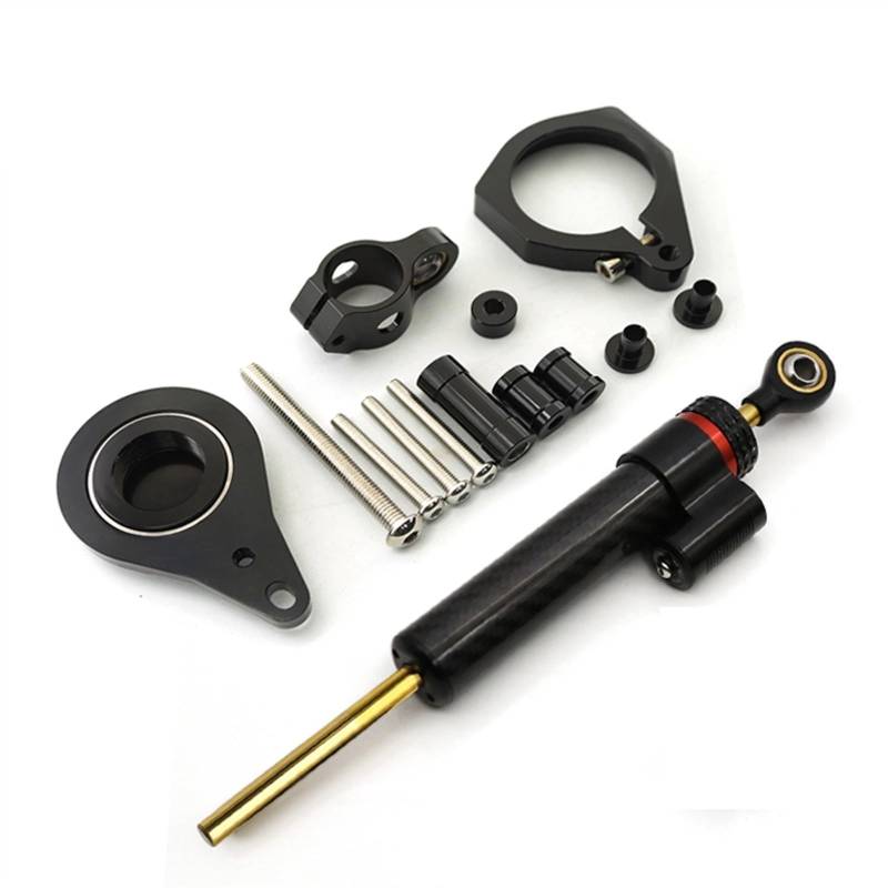 Dämpfer Stabilisator Für S1000RR 2010 2011 2012 2013 2014 2015 CNC-Motorradstabilisator Lenkungsdämpfer-Montagehalterungs-Unterstützungssatz Lenkungsdämpfer(12) von ACEBSBGGAP