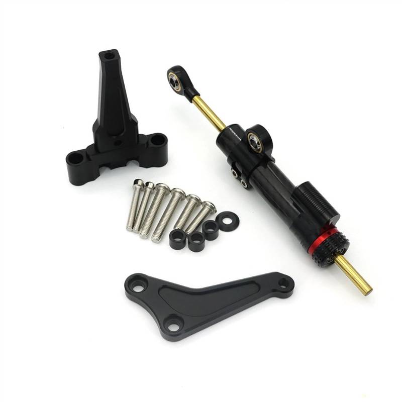 Dämpfer Stabilisator Für Street Triple 1200 RS 765S 765R 765RS Motorrad Geändert Lenkung Dämpfer Stabilisator Montage Halterung Unterstützung Kit Lenkungsdämpfer(5) von ACEBSBGGAP