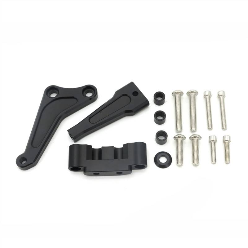 Dämpfer Stabilisator Für Street Triple 765r 765rs 1200rs Motorrad Lenkstabilisator Dämpfer Montagehalterung Kit Lenkungsdämpfer(1) von ACEBSBGGAP