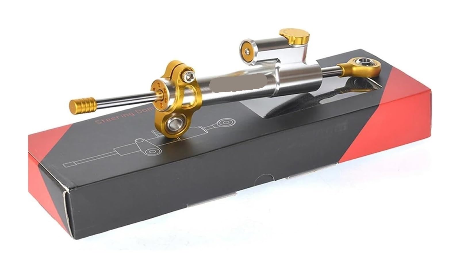 Dämpfer Stabilisator Für T-MAX TMAX 500 530 TMAX500 TMAX530 2001–2007 Sicherheitslenkung Stabilisierungskontrolle Einstellbarer Dämpferstabilisator Lenkungsdämpfer(X-18) von ACEBSBGGAP