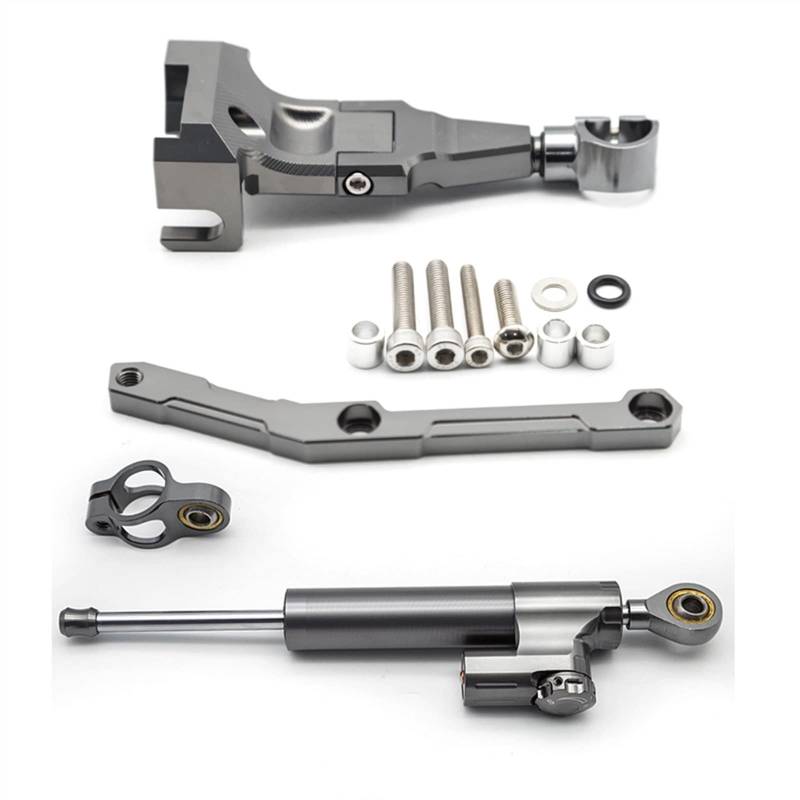 Dämpfer Stabilisator Für Y&AMAHA Für MT-09 Für FZ-09 2013 2014 2015 2016 2017 2018 2019 2020 Stabilisator Lenkungsdämpfer Montagehalterung Stützsatz Lenkungsdämpfer(2) von ACEBSBGGAP