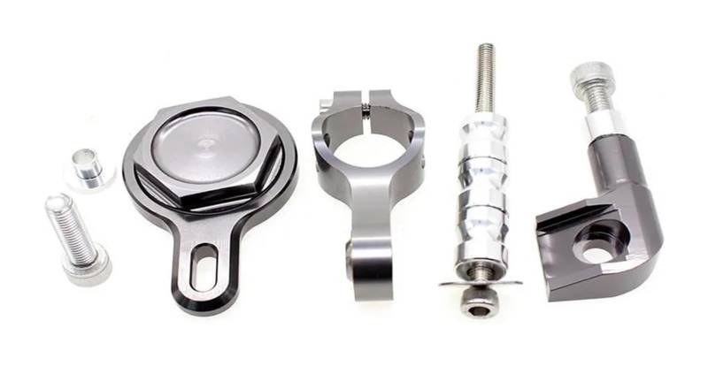 Dämpfer Stabilisator Für YZF R1 YZFR1 1998-2001 Lenkstabilisierungs-Montagehalterungssatz Motorrad-Lenkungsdämpferstabilisator Lenkungsdämpfer(X-14) von ACEBSBGGAP