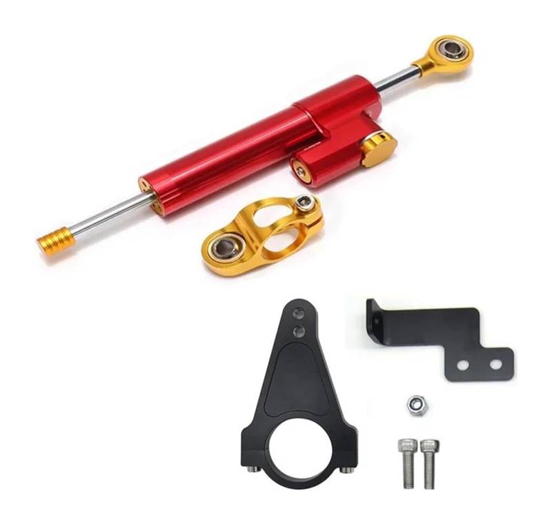 Dämpfer Stabilisator Für YZF R6 2006 2007 2008 2009 2010 2011 Stabilisieren Montage Halterung Kit Einstellbare Motorrad Lenkung Dämpfer Stabilisator Lenkungsdämpfer(X-12) von ACEBSBGGAP
