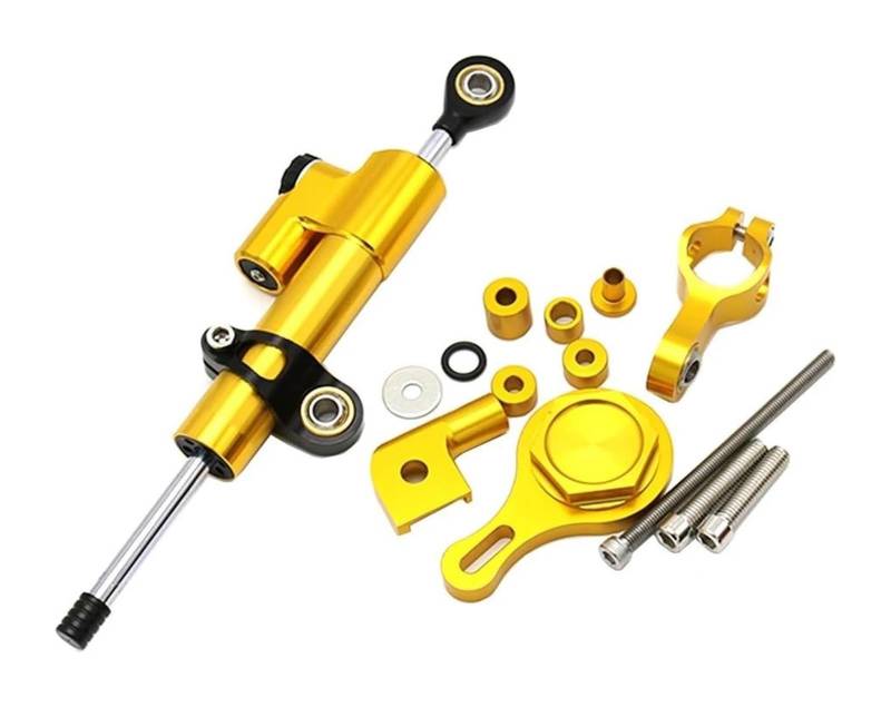 Dämpfer Stabilisator Für YZF R6 2006-2020 Für R1 2009-2017 Lenkung Stabilisieren Montage Halterung Kit Halterung Unterstützung Motorrad Lenkung Dämpfer Stabilisator Lenkungsdämpfer(Set3) von ACEBSBGGAP