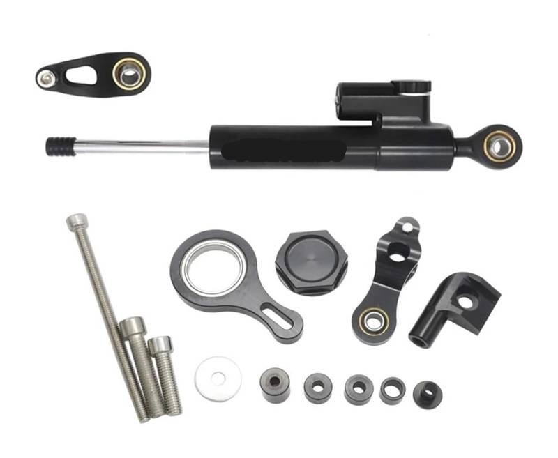 Dämpfer Stabilisator Für YZF R6 YZFR6 2006-2020 Stabilisieren Montagehalterung Kit Halterung Unterstützung Einstellbarer Motorrad Lenkungsdämpfer Stabilisator Lenkungsdämpfer(Set2) von ACEBSBGGAP