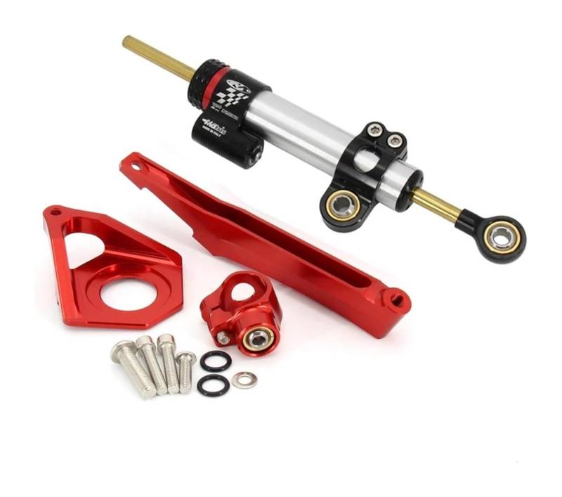 Dämpfer Stabilisator Für YZF600 YZF R6 2003 2004 2005 Lenkung Stabilisieren Montage Halterung Kit Motorrad Lenkung Dämpfer Stabilisator Lenkungsdämpfer(X-19) von ACEBSBGGAP