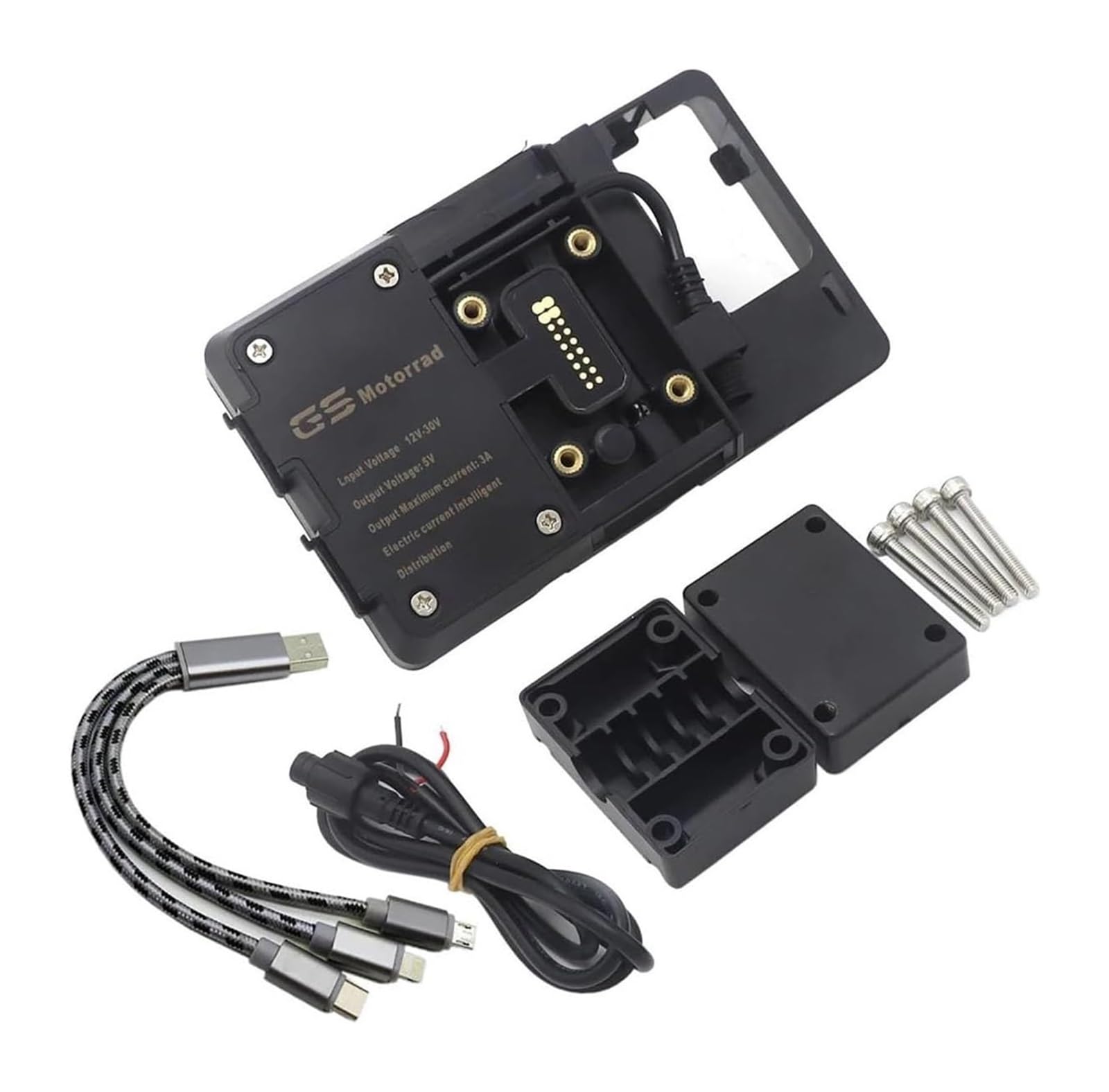 GPS Navigationshalterung Motorrad Für B&MW Für R 1200 RT 2013 2012 2011 2010 Motorrad Navigation Halterung GPS Navigator USB Lade Telefon Halter(1) von ACEBSBGGAP