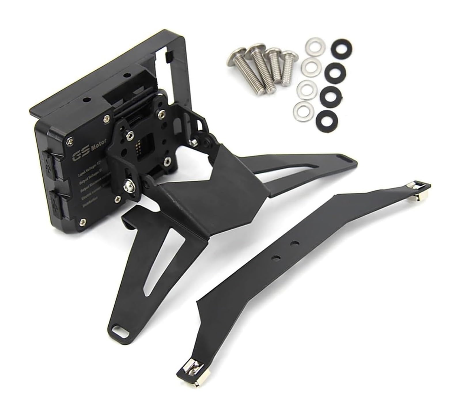 GPS Navigationshalterung Motorrad Für B&MW Für R 1200 RT R1200RT Unten 2009 Navigation Halterung Motorrad GPS Navigator USB Lade Telefon Halter(03-A Set) von ACEBSBGGAP