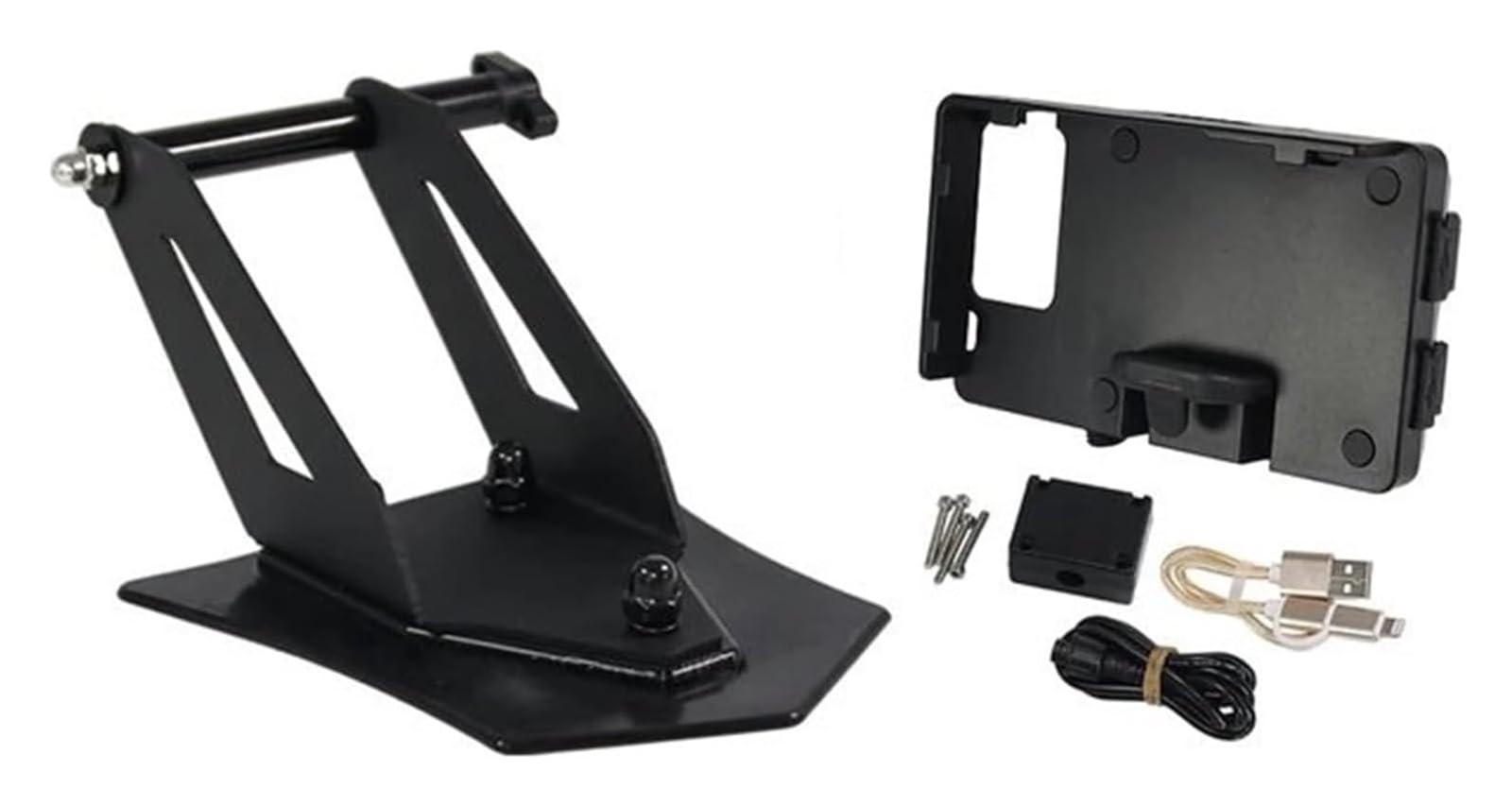 GPS Navigationshalterung Motorrad Für B&MW R 1250 RT R1250RT 2021-2024 Motorrad Navigation Halterung GPS Halterung Gerät Träger SMART Phone Anzupassen Halter(USB Charging Version) von ACEBSBGGAP