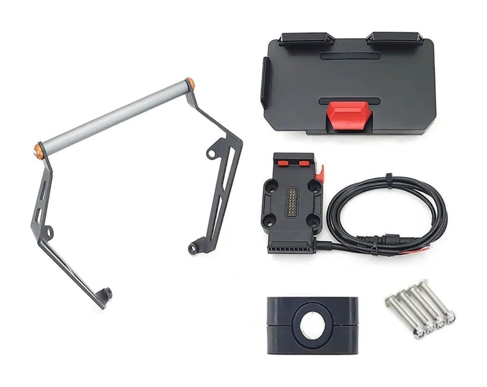 GPS Navigationshalterung Motorrad Für B&enelli Für TRK702 TRK 702 X TRK702X 2022- Motorrad GPS Telefon Halter USB Ladegerät Navigation Halterung Stehen(-10-12mm - 1 Set) von ACEBSBGGAP