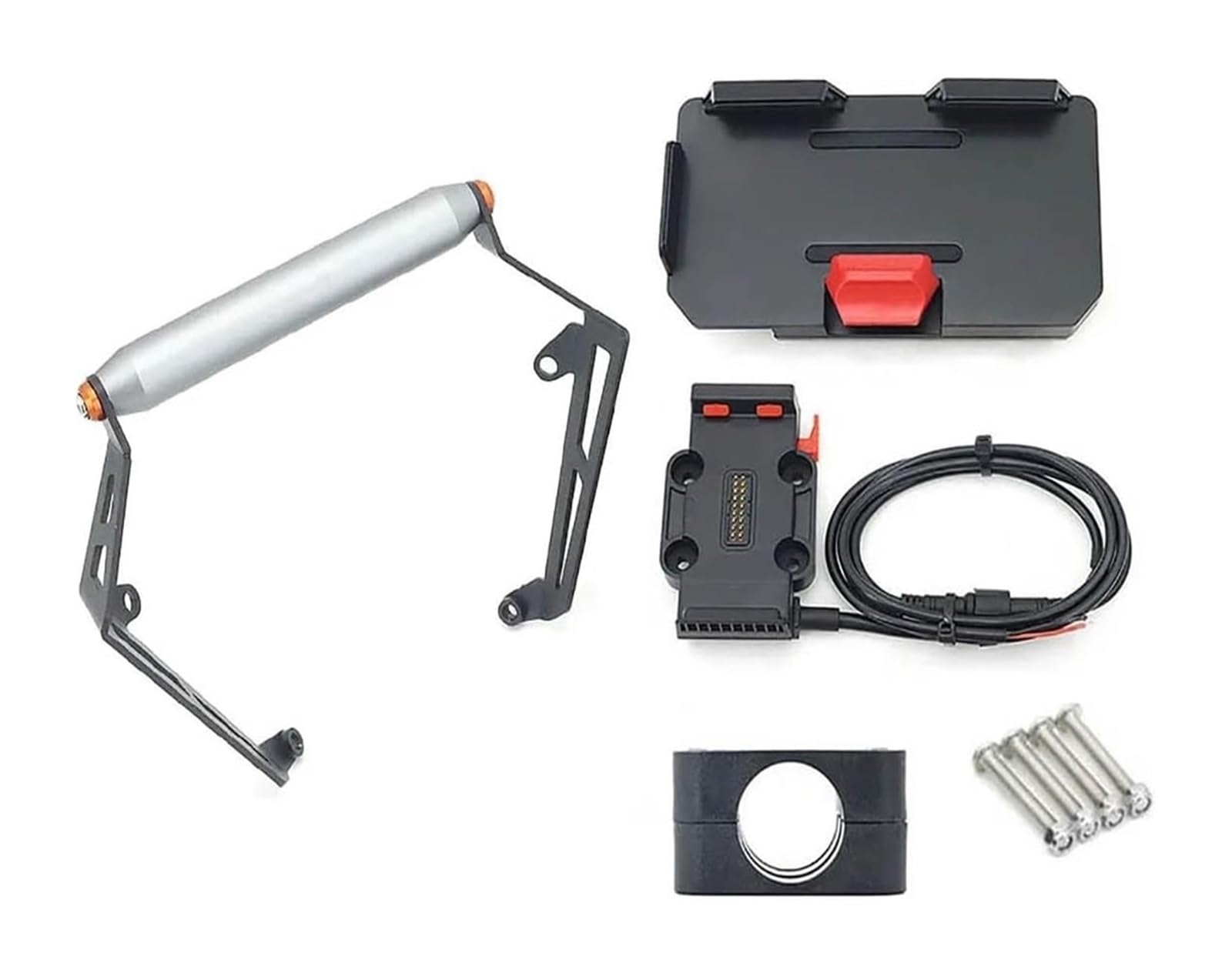 GPS Navigationshalterung Motorrad Für B&enelli Für TRK702 TRK 702 X TRK702X 2022- Motorrad GPS Telefon Halter USB Ladegerät Navigation Halterung Stehen(11-22mm - 1 Set) von ACEBSBGGAP