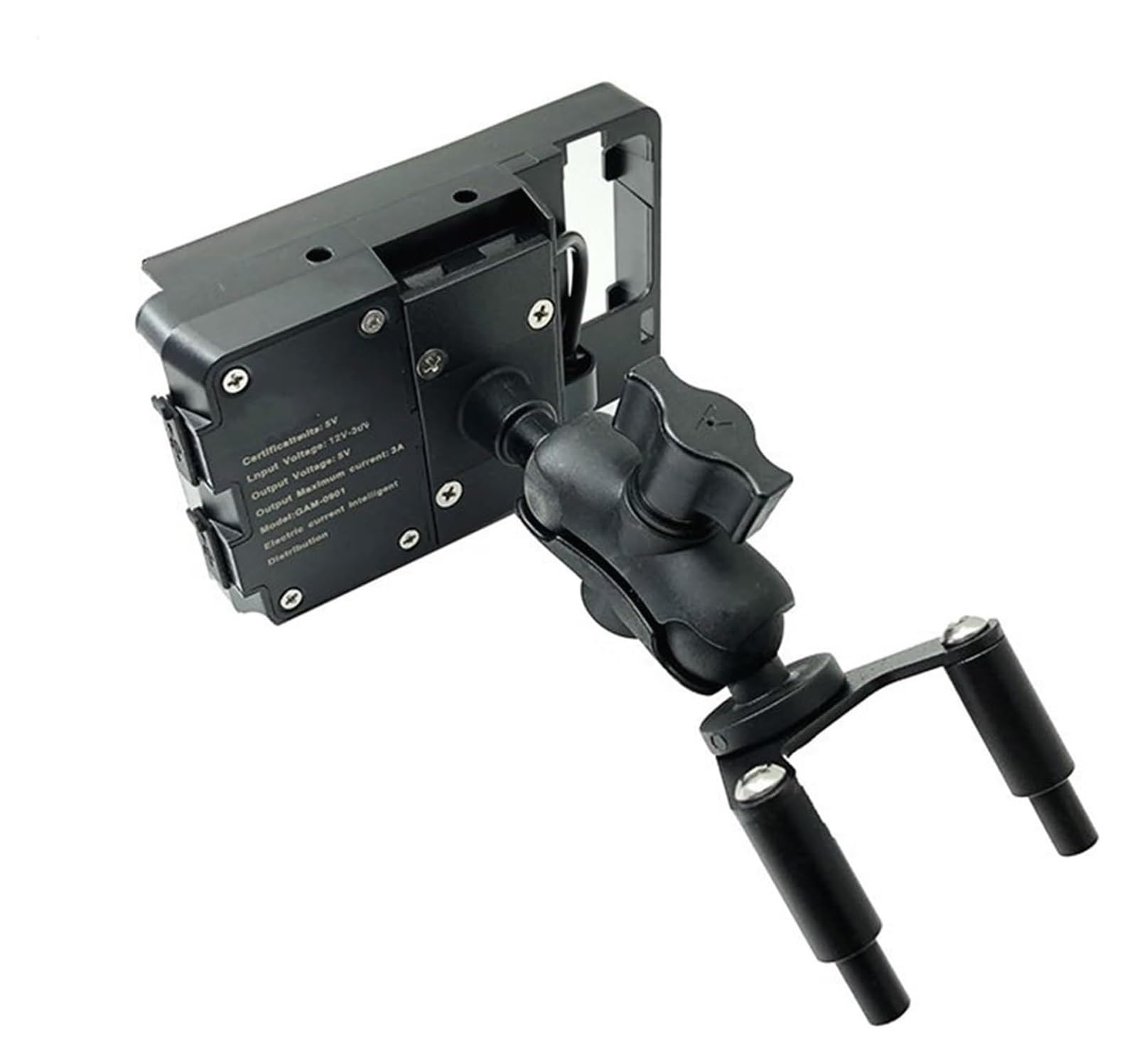 GPS Navigationshalterung Motorrad Für D&UCATI Für 939 939S Für Super Für Sport 2017-2020 Motorrad GPS Navigation Rahmen Handy Halterung(USB Mobile Phone) von ACEBSBGGAP