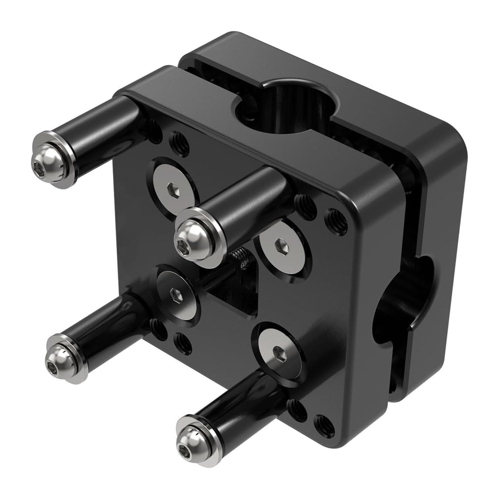 GPS Navigationshalterung Motorrad Für D&UCATI Für DesertX Für Desert X 2022-2024 Motorrad 12 MM Bar GPS Halterung 12 MM GPS Halter Bar Clamp Navigation Halterung(02-GPS Holder Bar Clamp) von ACEBSBGGAP