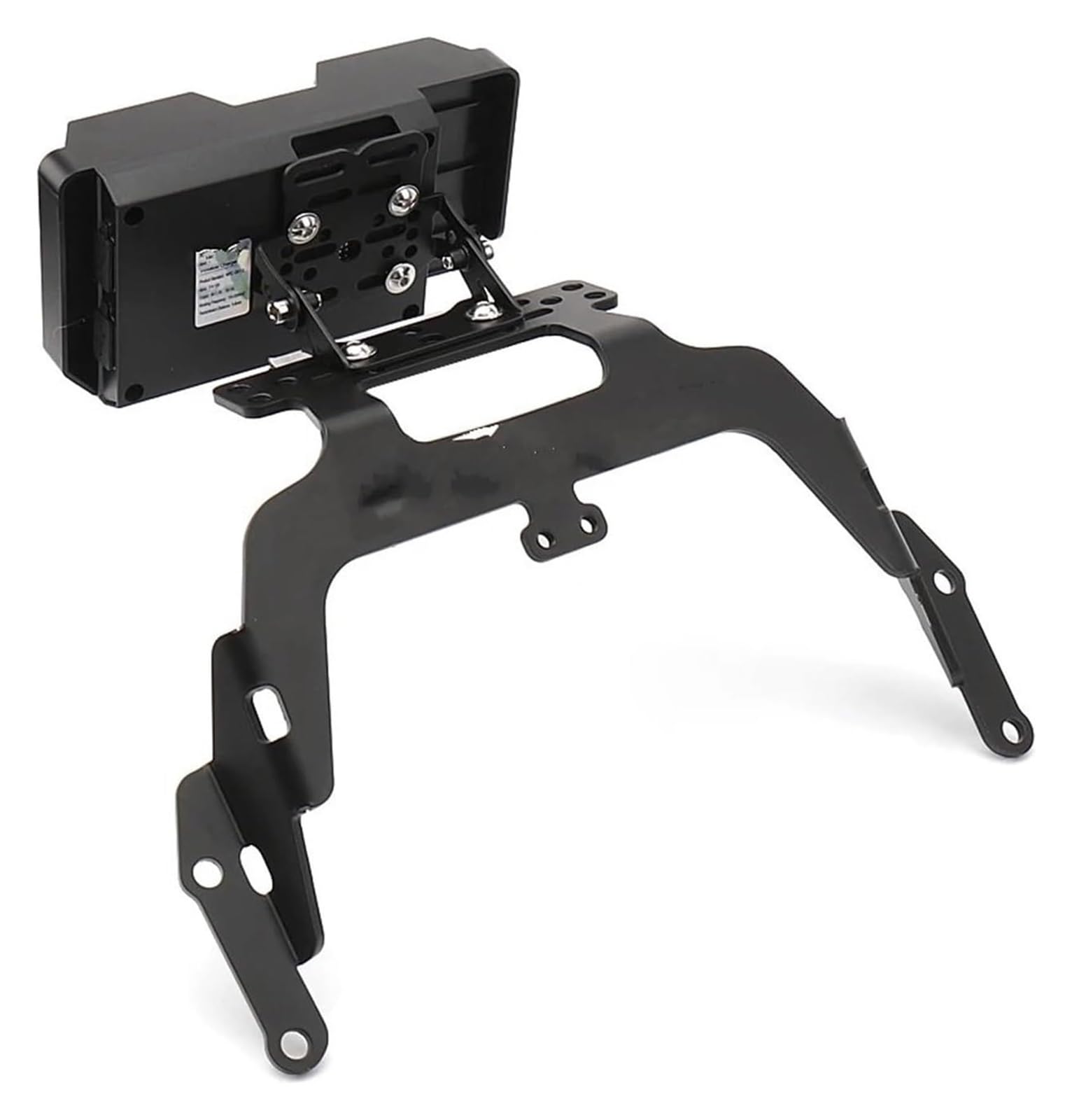 GPS Navigationshalterung Motorrad Für K&YMCO Für Xciting S400 Motorrad Zubehör Schwarz GPS Navigation Halterung Adapter Halter Motorrad Telefon Halterung(Wireless Set) von ACEBSBGGAP