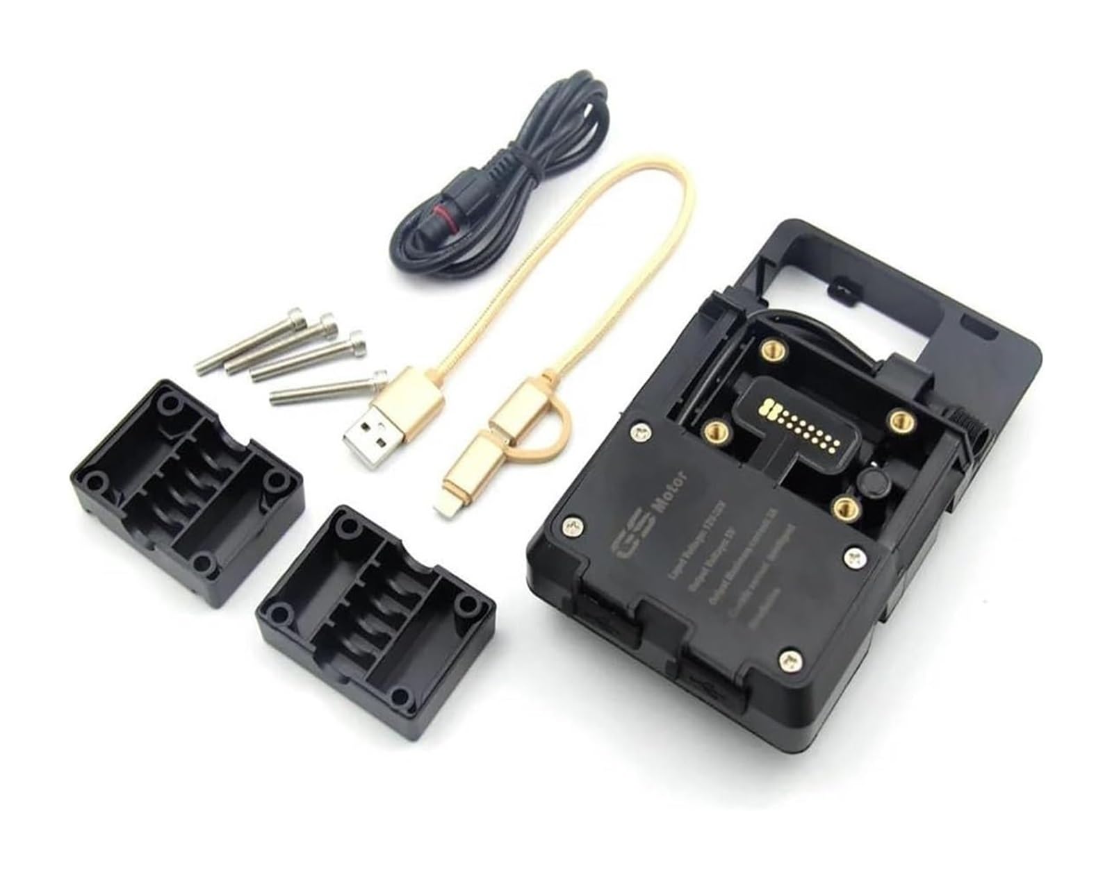 GPS Navigationshalterung Motorrad Für Kawa&saki Für V&ersys 650 Für V&ersys 1000 2015-2017 Motorrad Ständer Halter Telefon Handy GPS Navigation Platte Halterung(B) von ACEBSBGGAP
