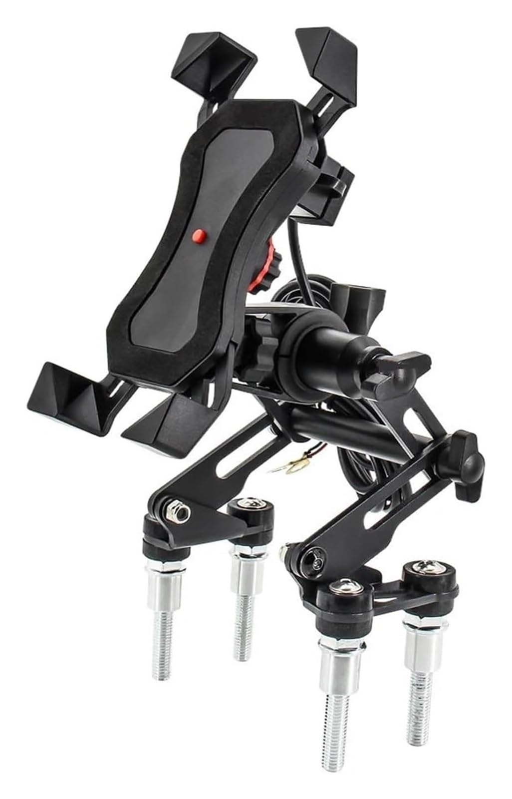 GPS Navigationshalterung Motorrad Für Tenere 700 T7 T700 XT 700 Z XT700Z Motorrad Einstellbare Verlängern Ständer Halter Handy GPS Navigation Halterung(with USB Set B) von ACEBSBGGAP