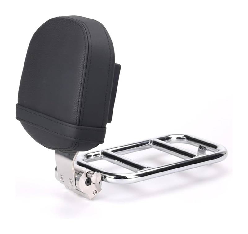 Gepäckträger Für B&MW R 18 R18 2020-2023 R18 Für Classic 2021-2023 Motorrad-Heckfahrer-Klapprückenlehne Kissen Rückenlehne Soziusgepäck(2) von ACEBSBGGAP