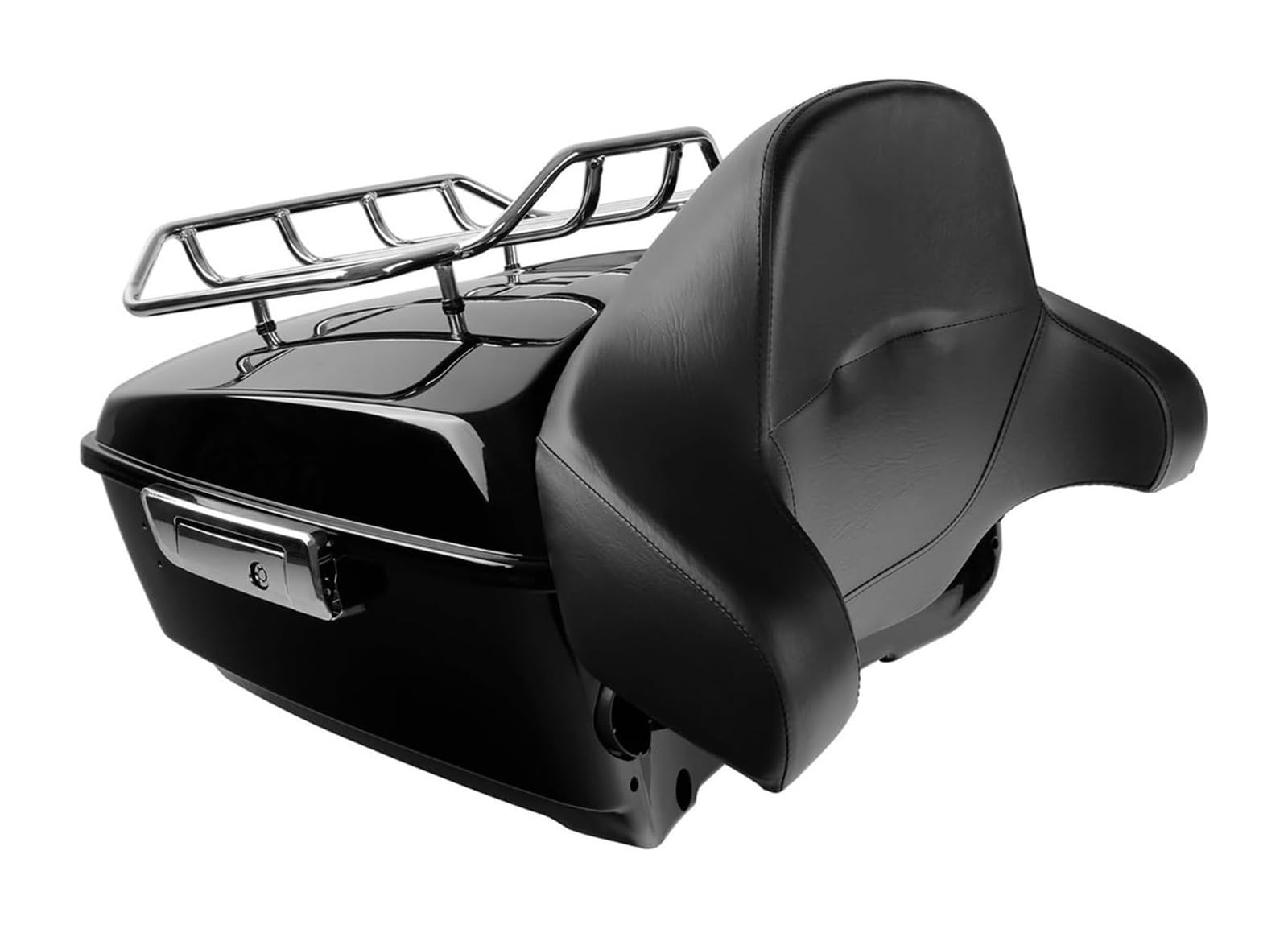Gepäckträger Für H&Arley Für Touring Für Tour Pak Für Street Für Electra Für Road Für Glide 2014-2022 Motorrad 13.7 "King Pack Trunk W/Rack Rückenlehne Gepäckträger Für H&Arley Für Touring Für Tour Pak Für Street Für Electra Für Road Für Glide 2014-2022 Motorrad 13.7 "King Pack Trunk W/Rack Rückenlehne von ACEBSBGGAP
